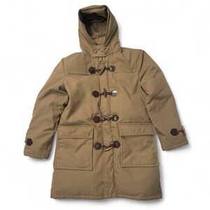 Spiegel Brown Hooded Toggle Coat Women’s 36 S/M